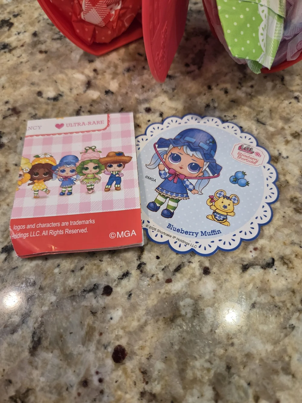 LOL Surprise Doll Strawberry Shortcake Scented Blueberry Muffin New W/Tag